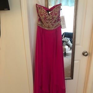 Pink Alyce long formal gown